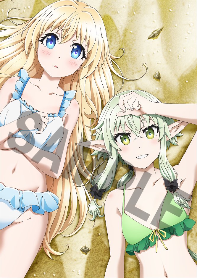 Las chicas de Goblin Slayer lucen atrevidos trajes de baño en nuevas ilustraciones