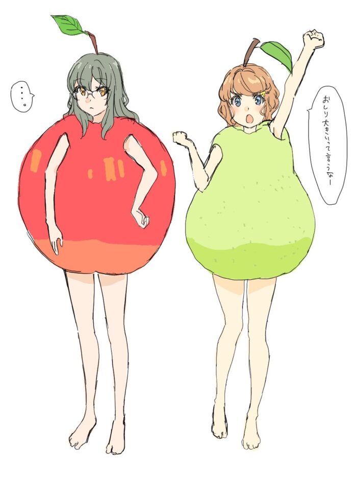 Seishun Buta Yarou: El diseñador de personajes revela ilustraciones de Mai, Tomoe y Futaba