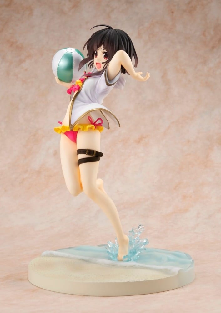 Konosuba: Megumin viste un encantador traje de baño en una figura a escala