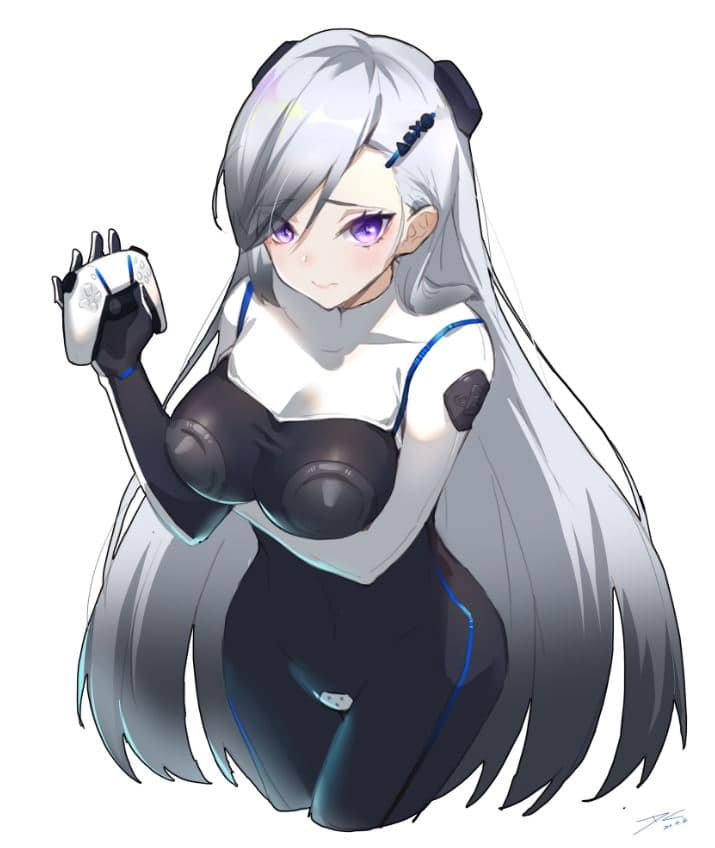 Otakus se vuelven locos por la Playstation 5 y la convierten en una waifu