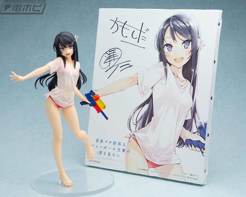 Seishun Buta Yarou: Mai Sakurajima viste su traje de baño en una figura a escala