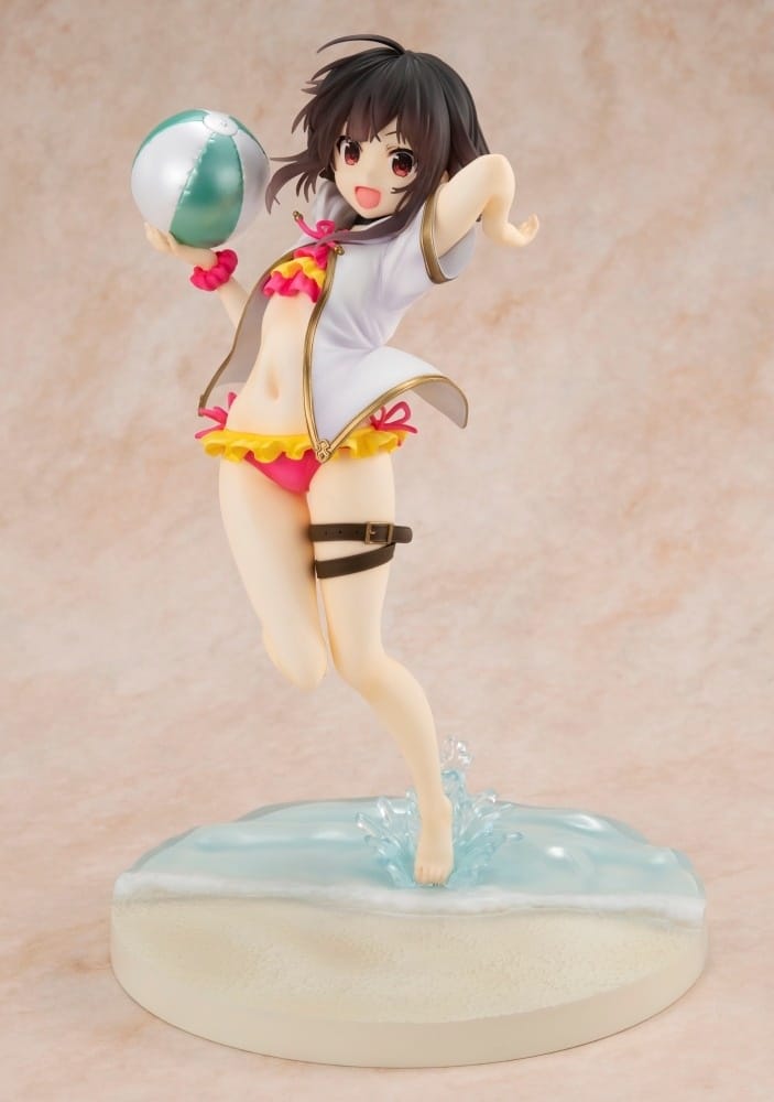 Konosuba: Megumin viste un encantador traje de baño en una figura a escala