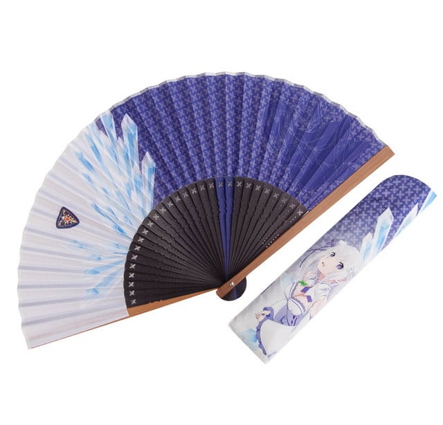 Re:Zero lanza abanicos de mano inspirados en Emilia y Rem