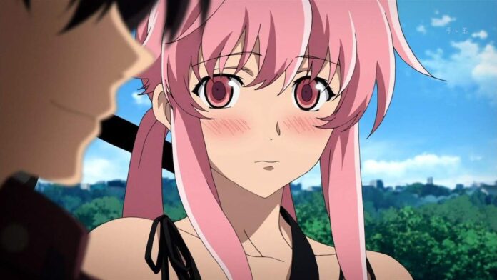 mirai nikki yuno yandere Japonesa 