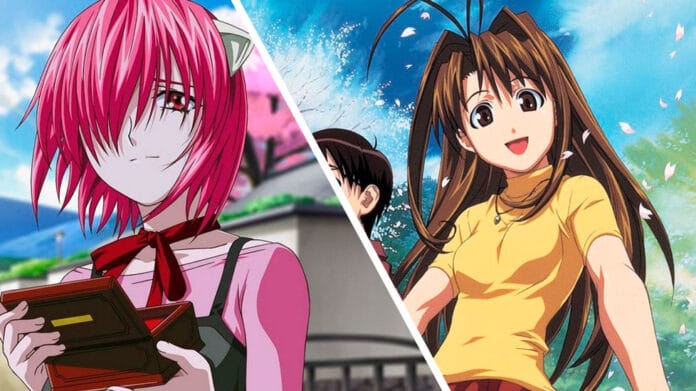 Elfen Lied iba a ser una comedia romántica inspirada en Love Hina