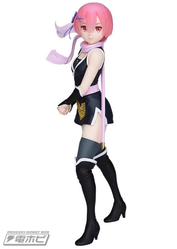 Re:Zero - Ram se viste como ninja en una figura a escala