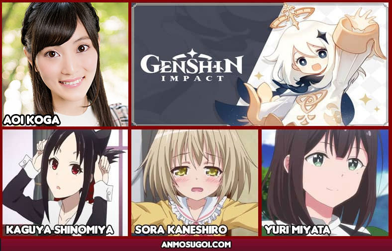 Genshin Impact ¿Quienes dan voz en Japonés de los personajes femeninos Genshin Impact ¿Quienes dan voz en Japonés de los personajes femeninos