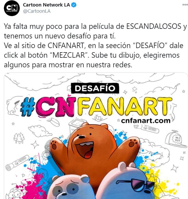 Cartoon Network realiza un concurso de dibujo y termina peor que la waifu de Canal 5
