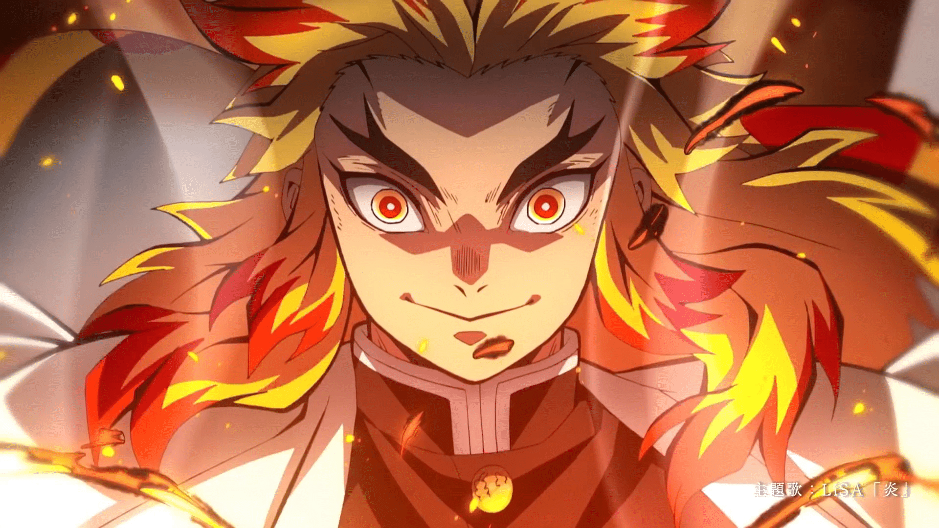 anime rengoku demon slayer mugen train