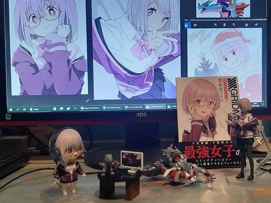 Otakus celebran la navidad en compañía de su waifu