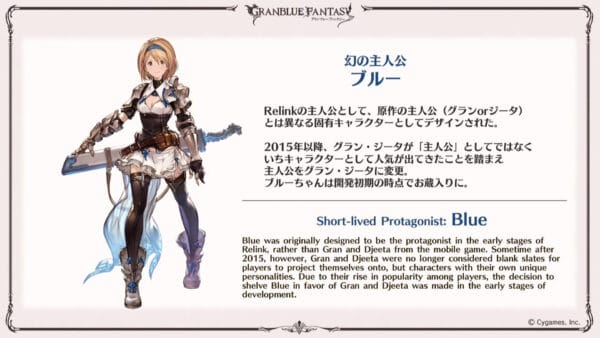 gran blue fantasy relink blue