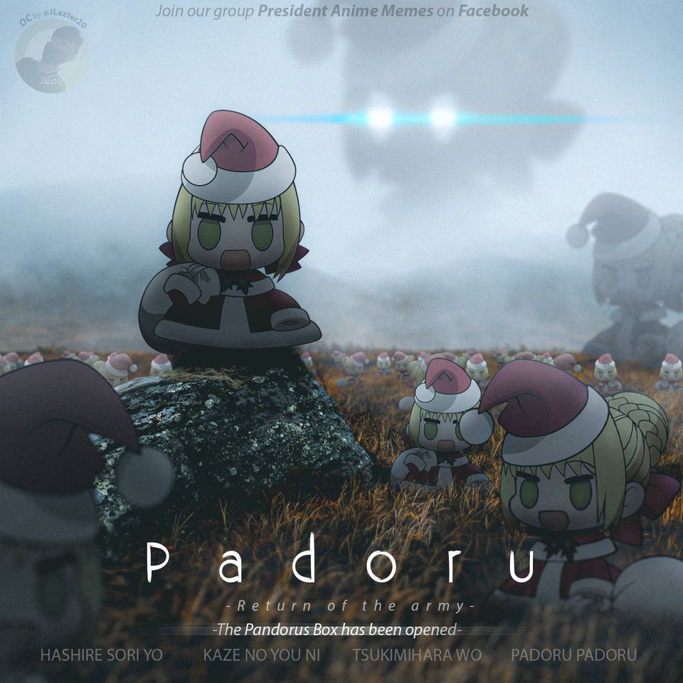 La fiebre por los padoru ha comenzado