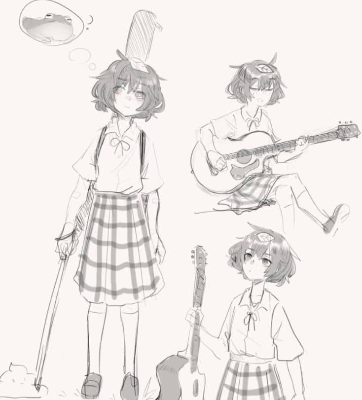 Poka, la desafortunada niña ciega que se ha ganado el cariño de los otakus