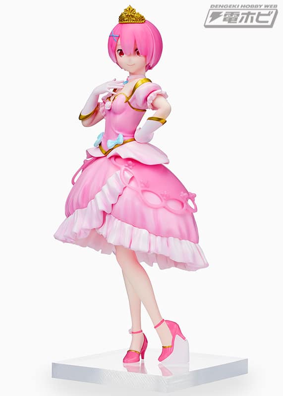 Re:Zero - Ram y Rem lucen hermosos vestidos de princesa en nuevas figuras a escala