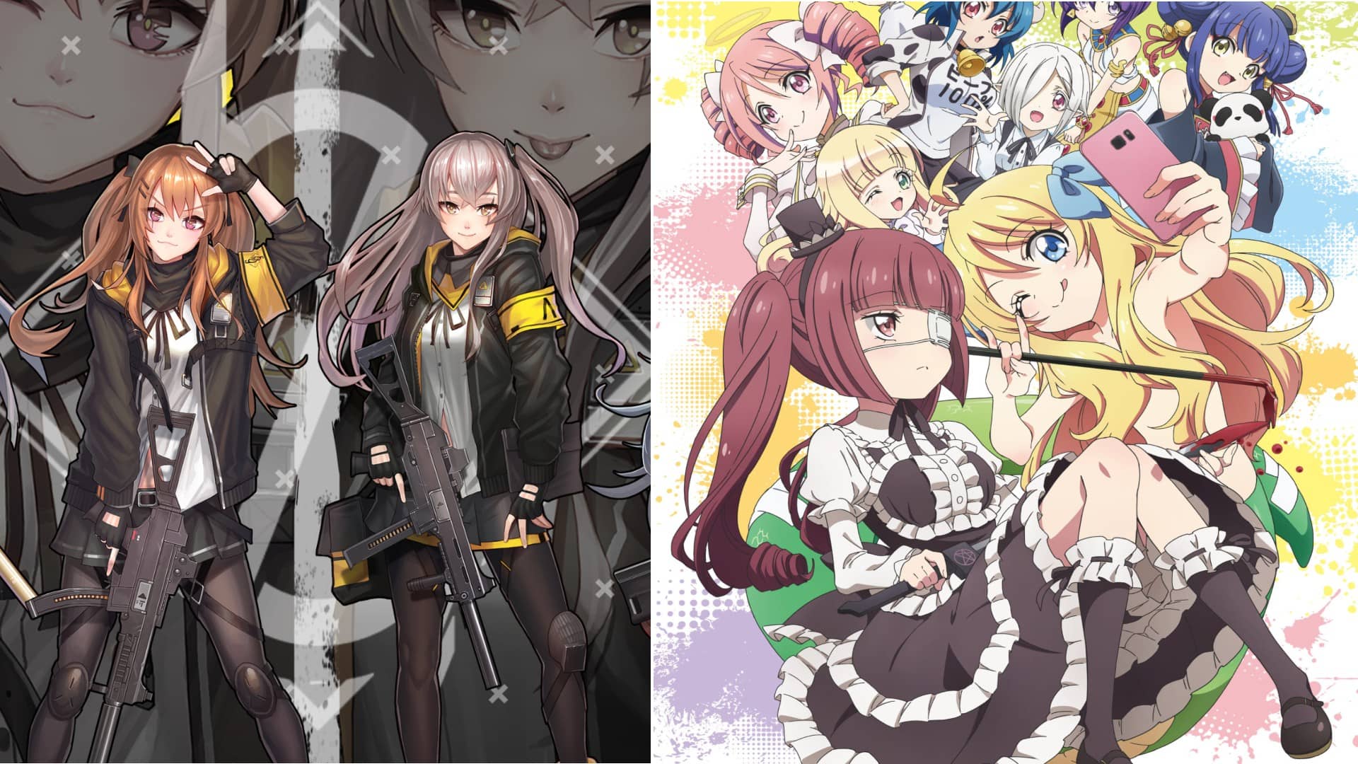Girls' Frontline x Jashin-chan Dropkick