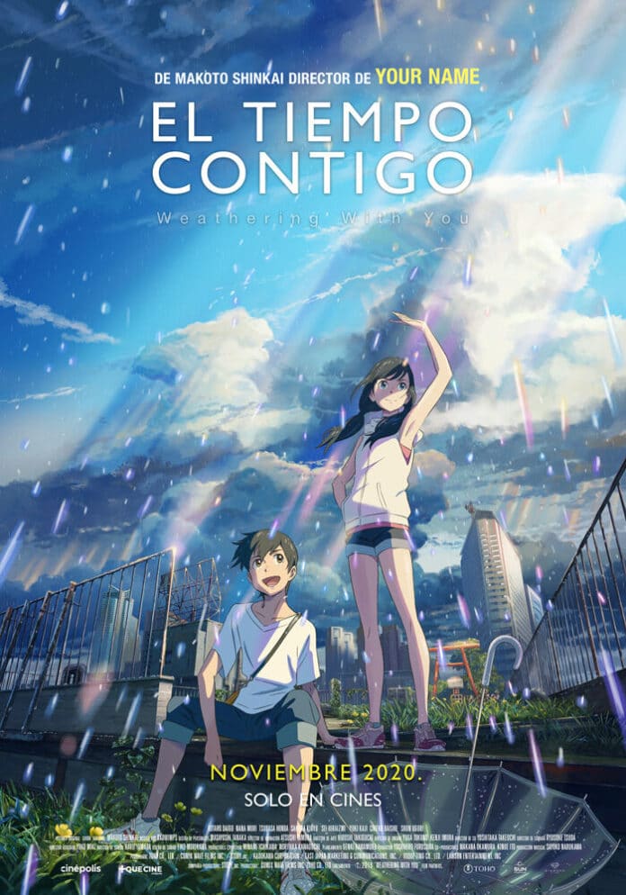 El tiempo contigo poster