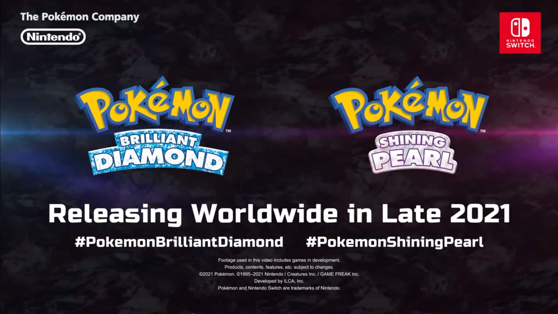 Pokemon Brilliant Diamond and Shining Pearl