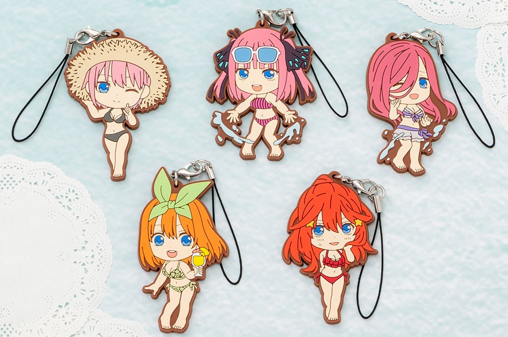 Go-Toubun no Hanayome - Las quintillizas lucen vestidos de novia 