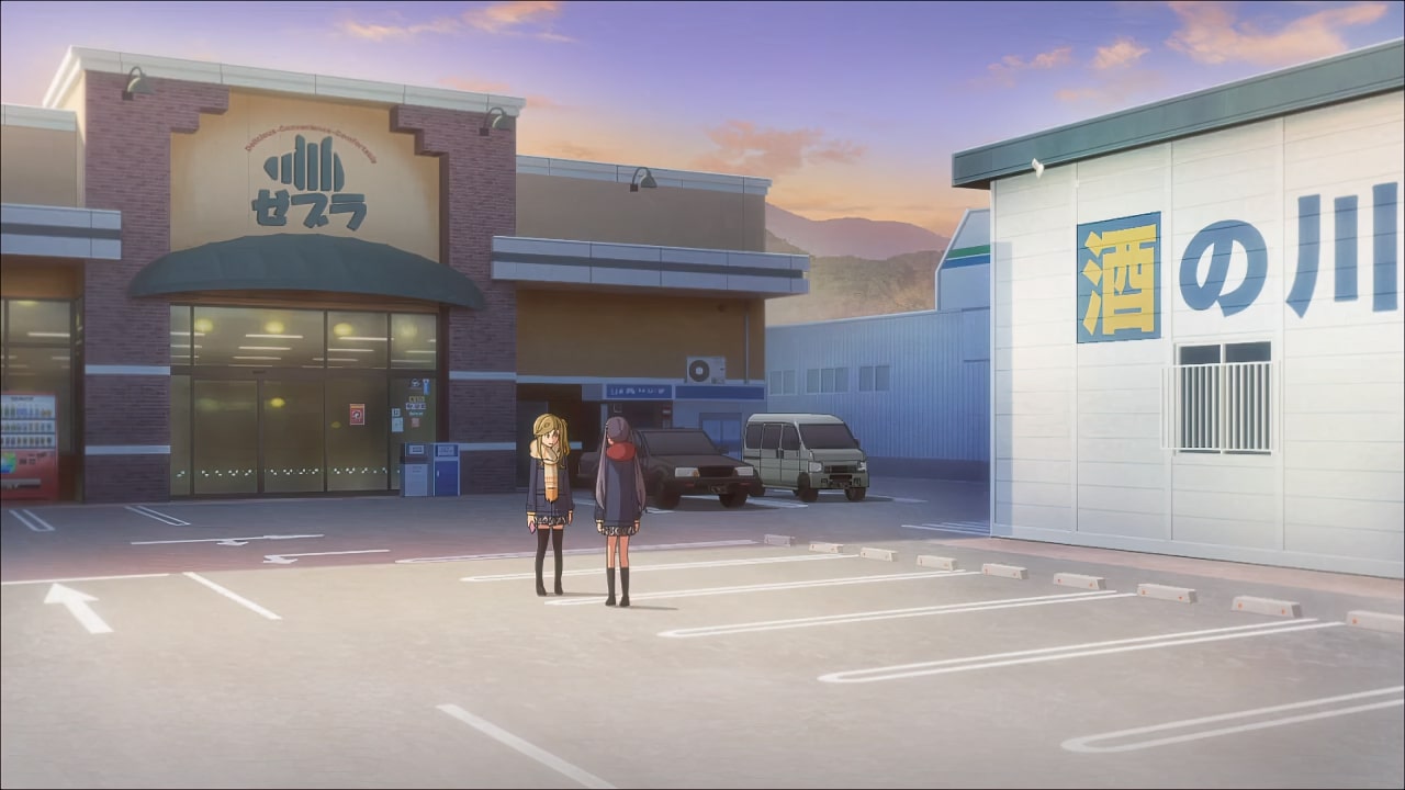 Yuru Camp capítulo 3 tiendas