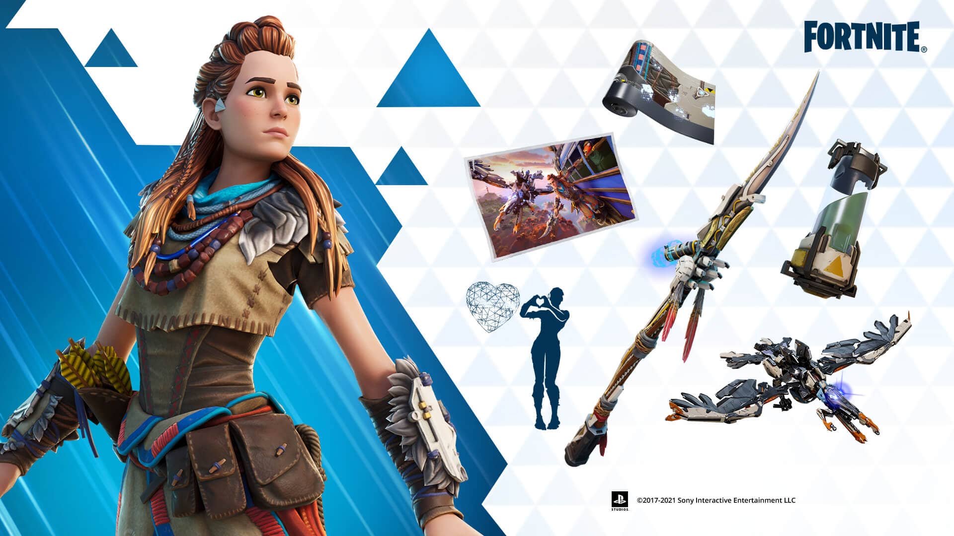 Aloy de Horizon Zero Dawn llega a Fortnite