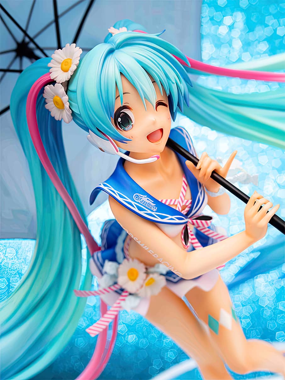 Promocional de la figura Hatsune Miku