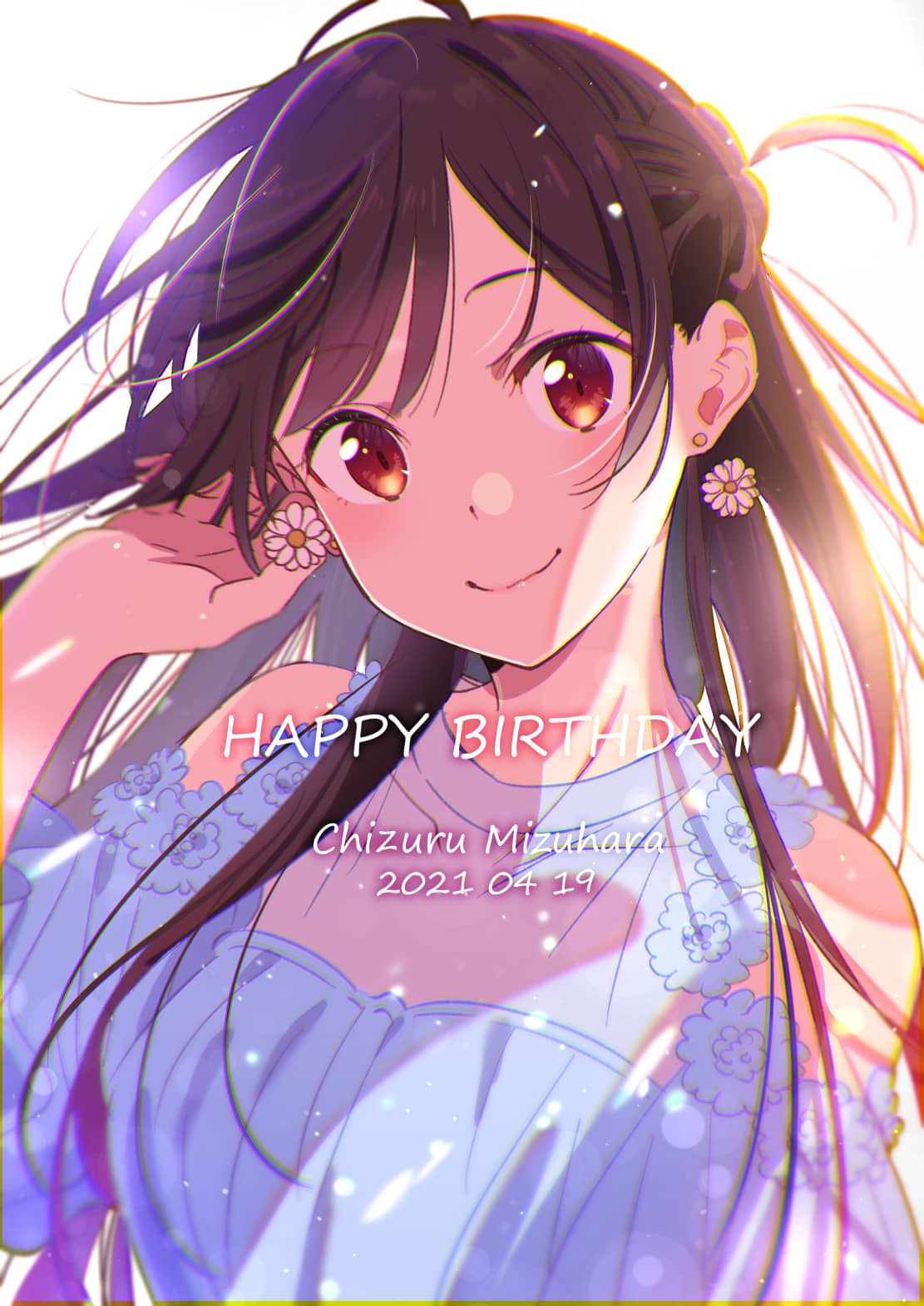 Kanojo, Okarishimasu celebra el cumpleaños de Chizuru Mizuhara 