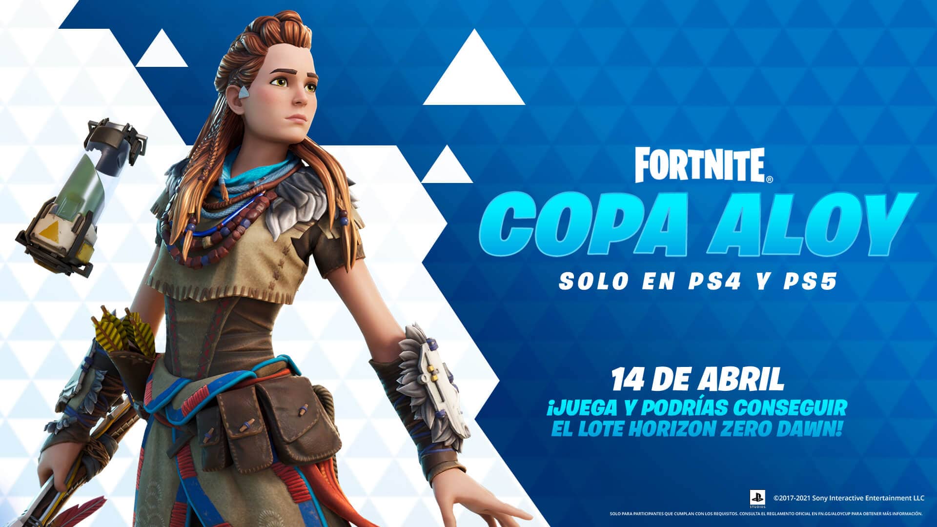 Aloy de Horizon Zero Dawn llega a Fortnite