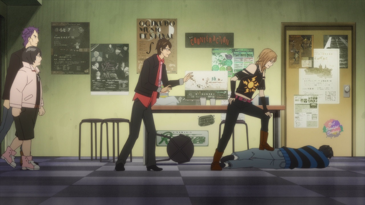 Mashiro no Oto taketo pelea con setsu