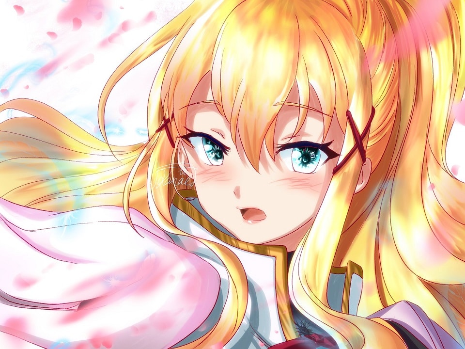 Konosuba celebra el cumpleaños de la masoquista Darkness