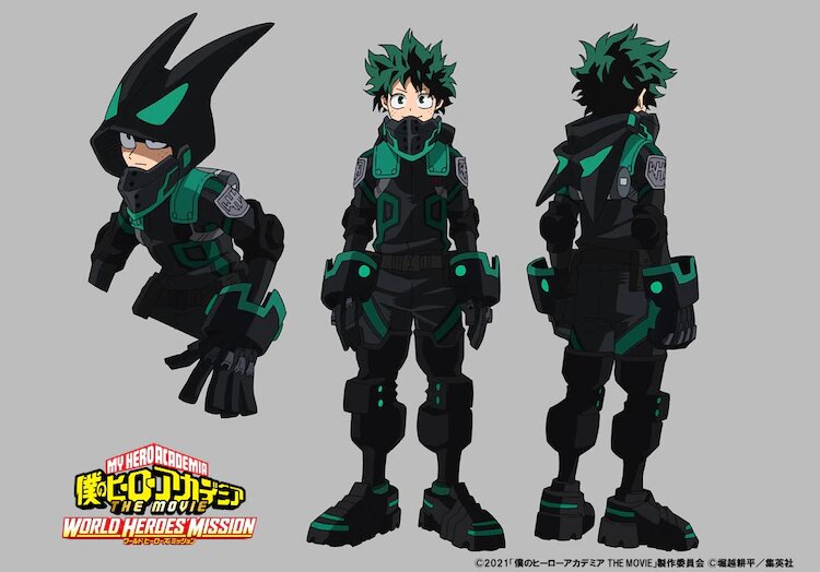 Boku no Hero Academia revela bocetos de personajes para su nueva película 