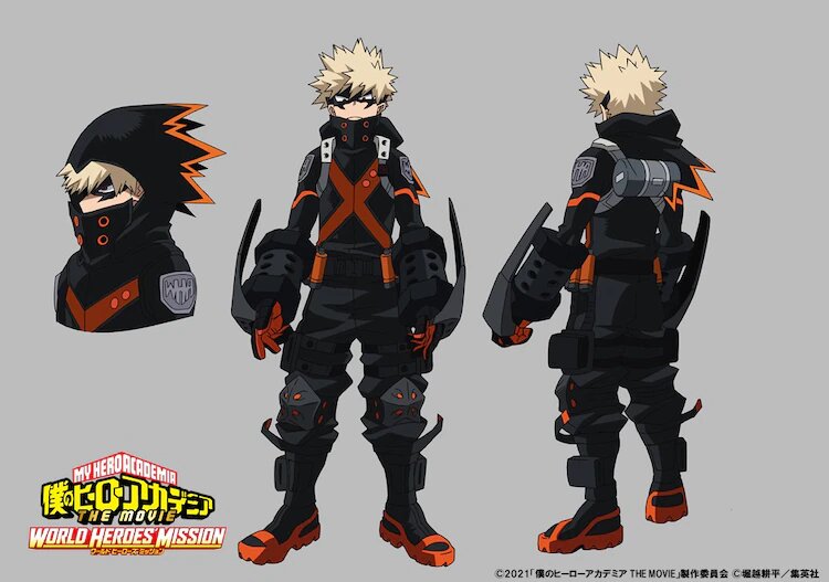 Boku no Hero Academia revela bocetos de personajes para su nueva película 