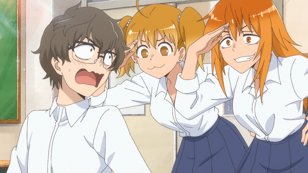 amigas de nagatoro en el club de artes