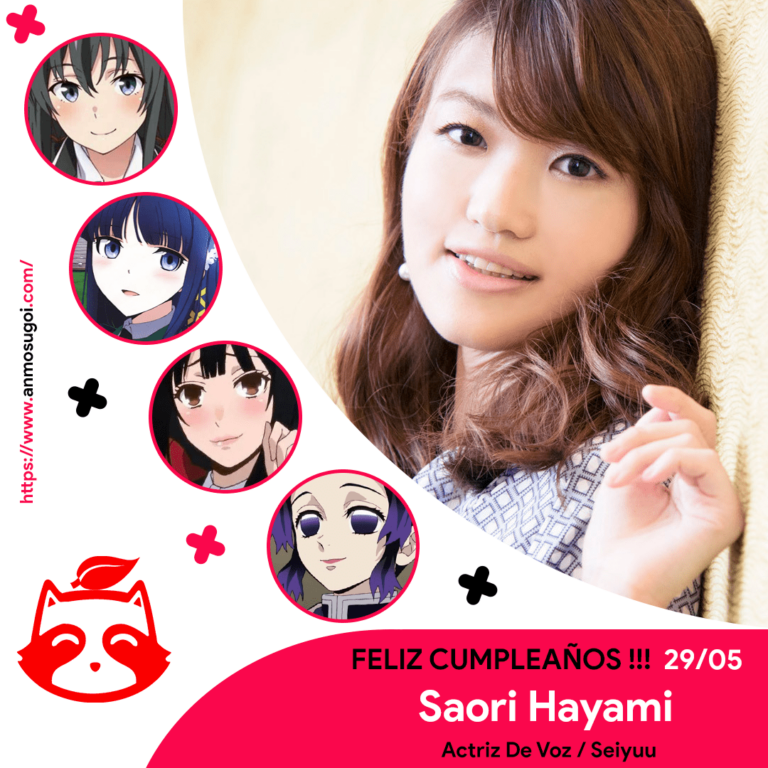 We Commemorate The Birthday Of Voice Actress Saori Hayami The Voice Of Saori Hayami 768x768 