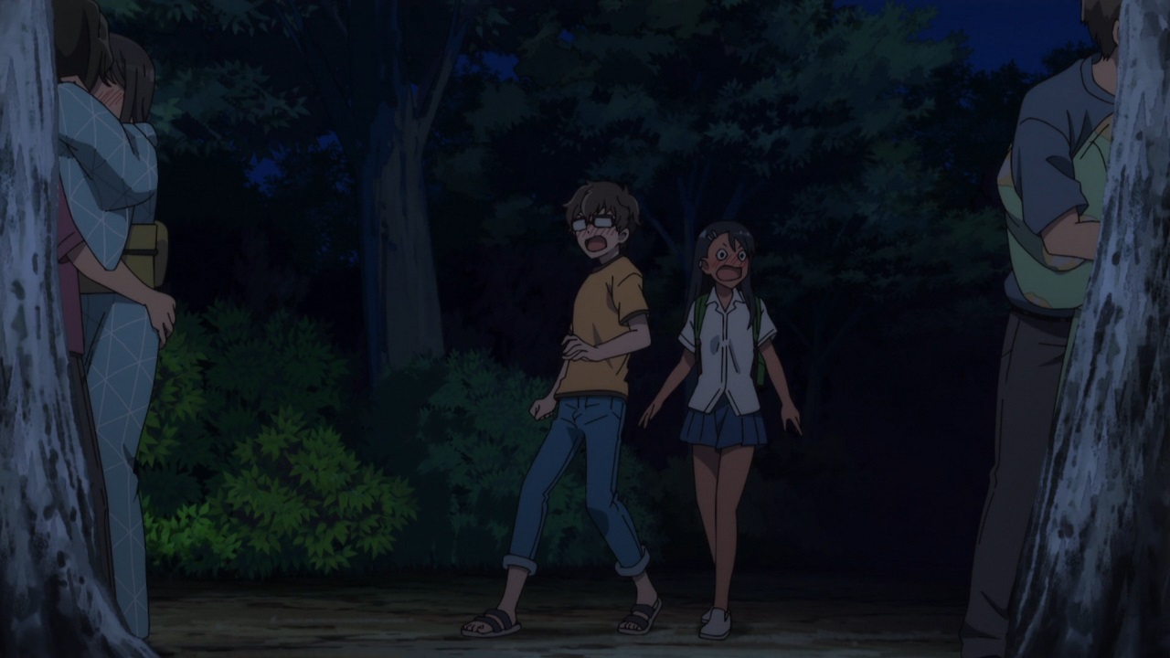 nagatoro y naoto sorprendidos