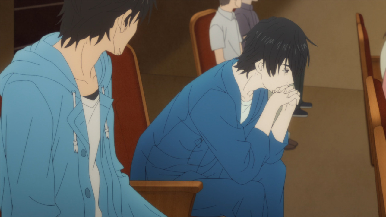 mashiro no oto - setsu esperando la premiacion