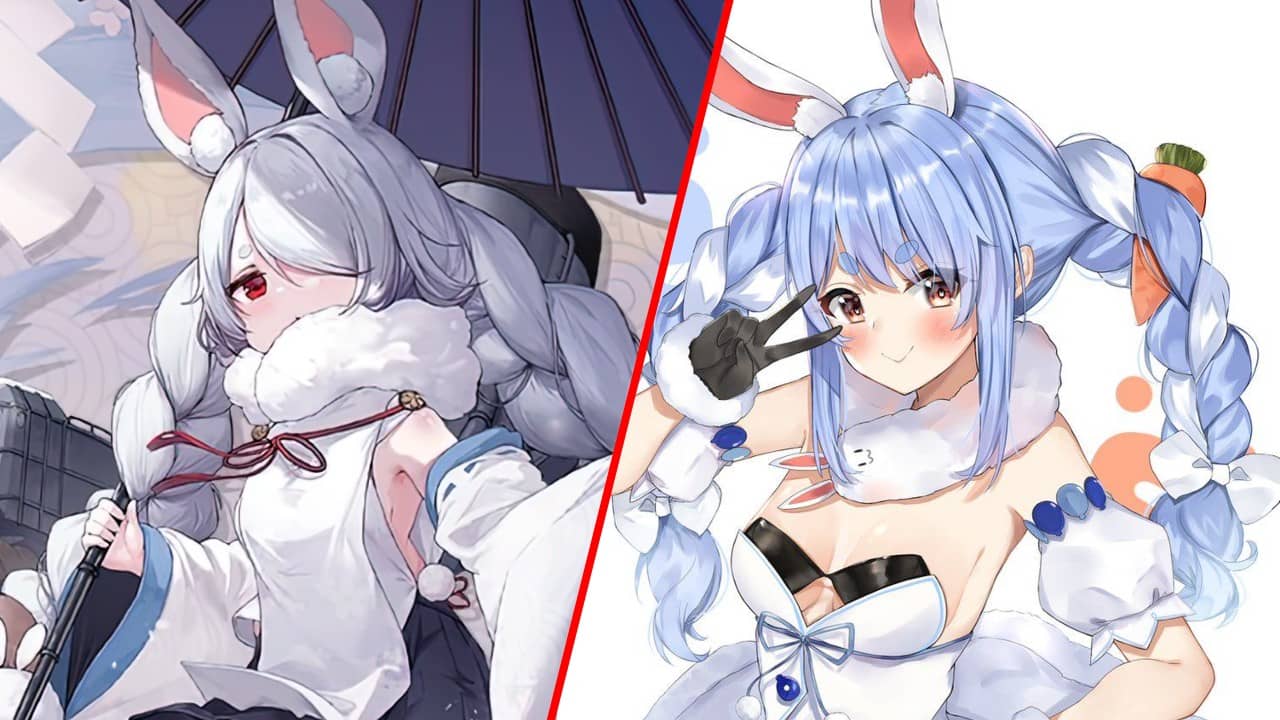 Plagio Azur Lane y Usada Pekora