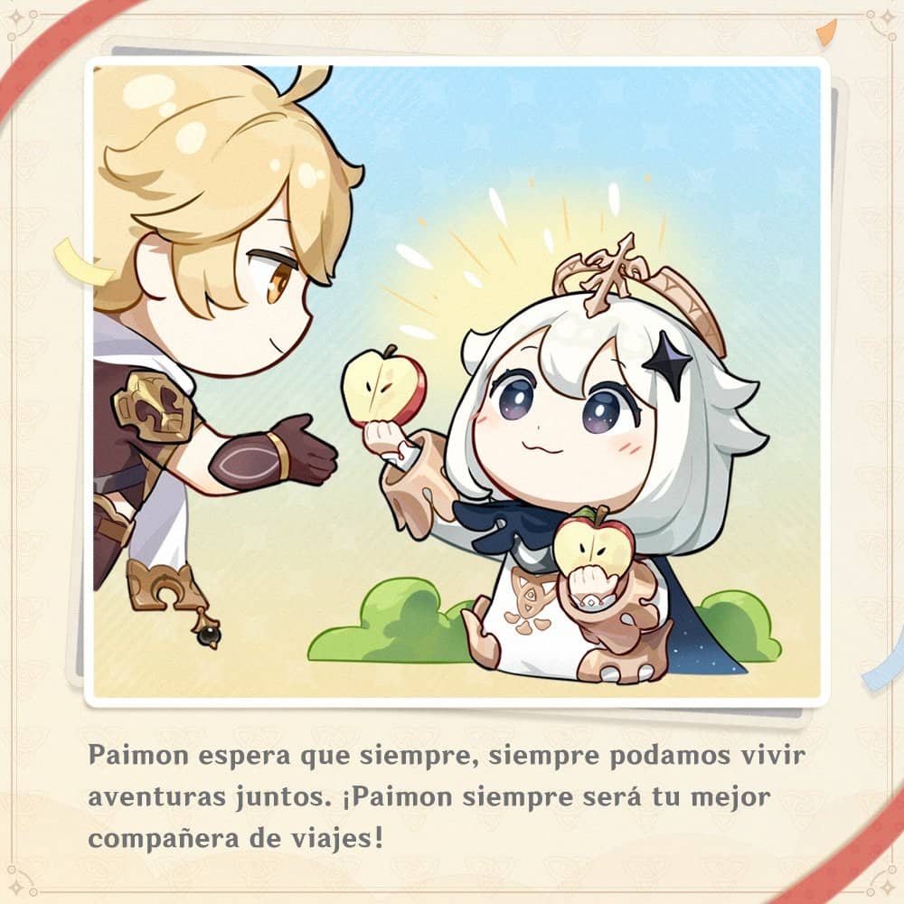 Genshin Impact celebra el cumpleaños de Paimon, la comida de emergencia