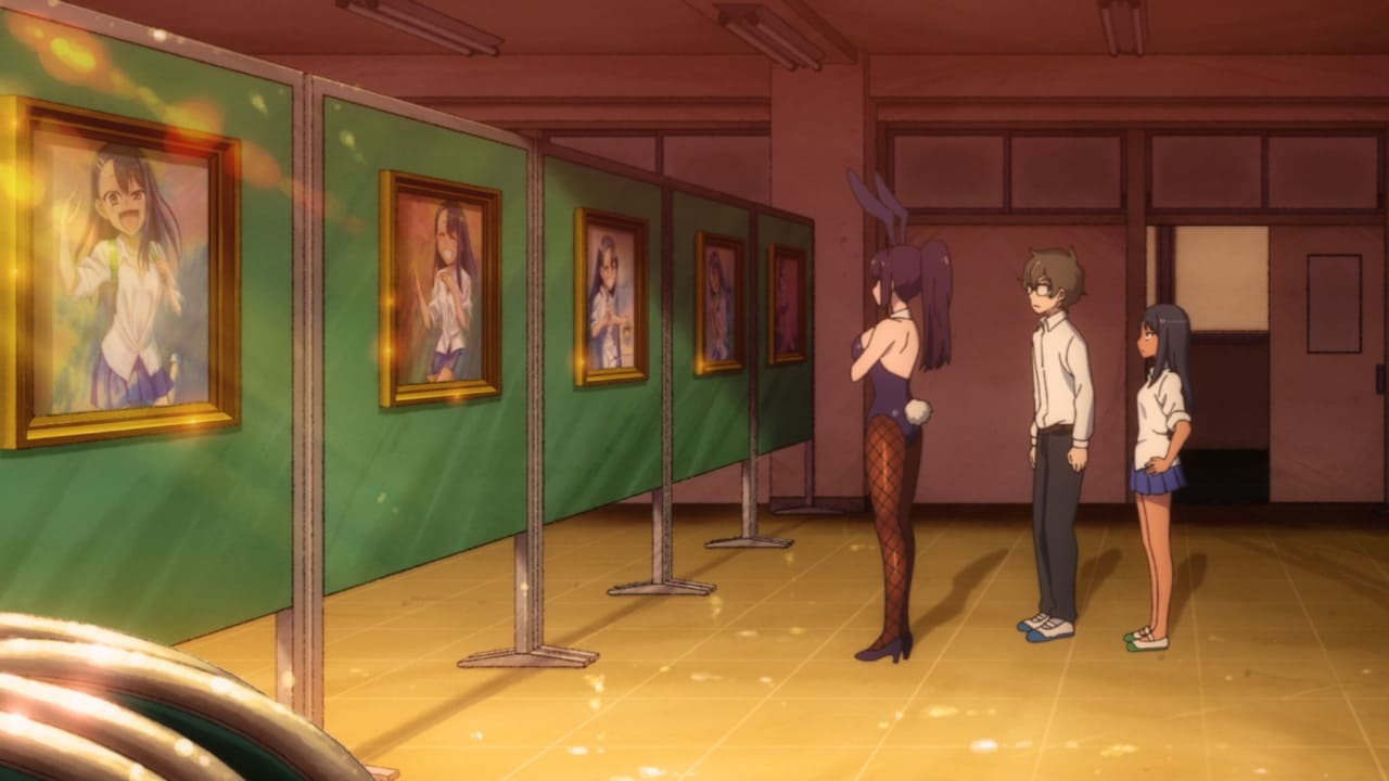 Nagatoro - La presidenta observa las obras de Naoto