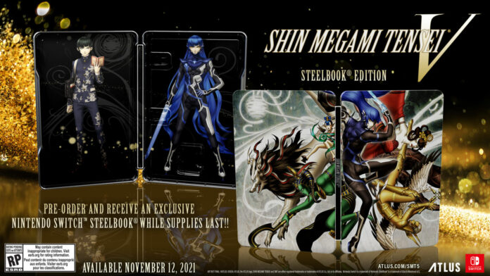 Shin Megami Tensei V Steelbook Edition