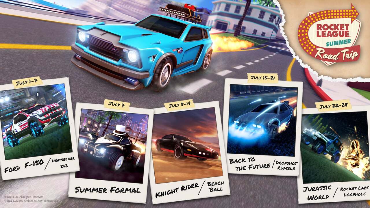 Rocket League Summer Road Trip 