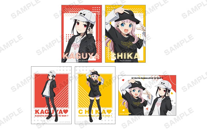 Ilustraciones de regalo Kaguya-sama: Love is War Amnibus Store
