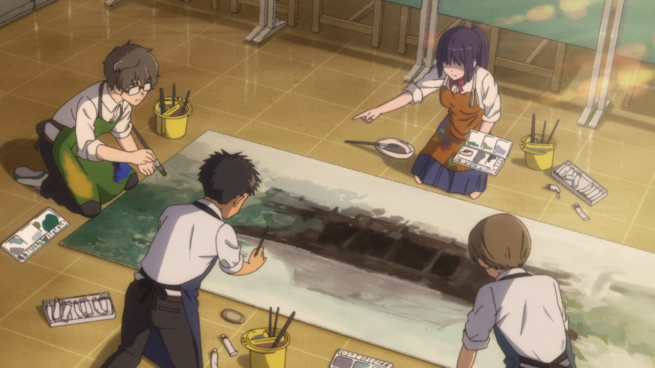 Nagatoro - Naoto recuerda a la presidenta del club