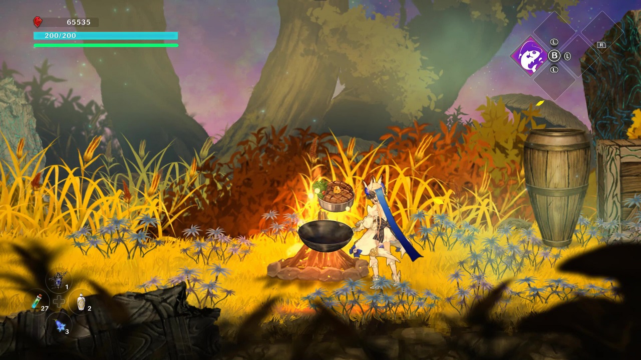 lost epic - creación de alimentos