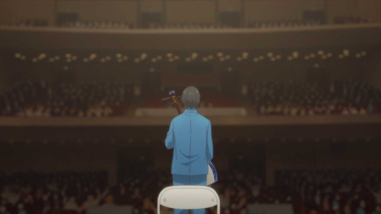 mashiro no oto . setsu en el escenario