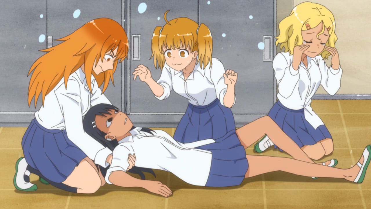 Nagatoro tiene un ataque al ver la obra de la presidenta