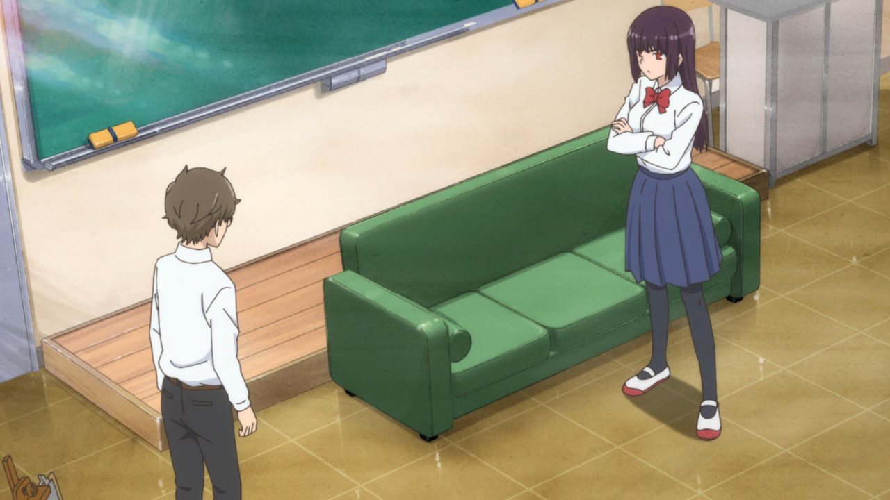 Nagatoro - La presidenta confronta a Naoto