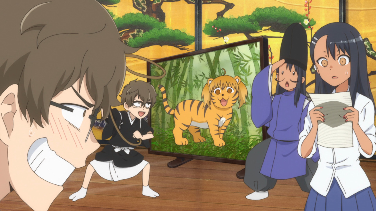 Nagatoro recibiendo la condición
