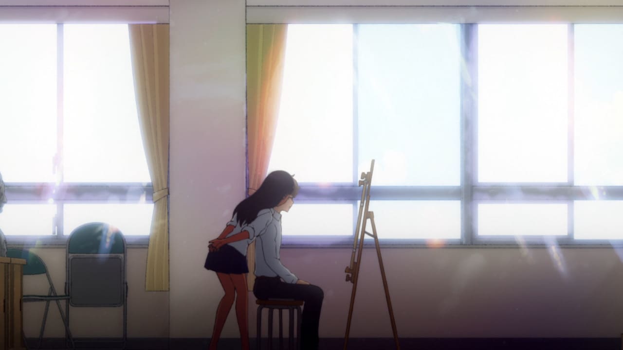 Nagatoro besa a Naoto en la mejilla