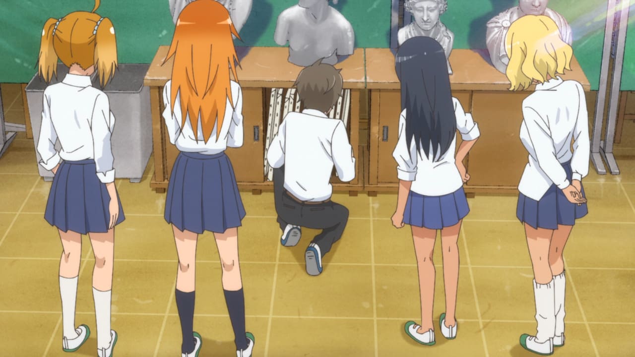 Nagatoro y compañía a punto de ver el trabajo de la presidenta