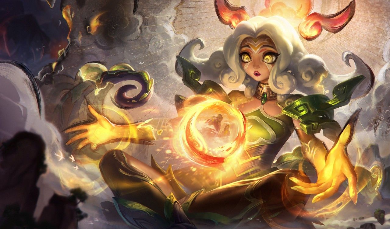 League of Legends Nekko Pergaminos